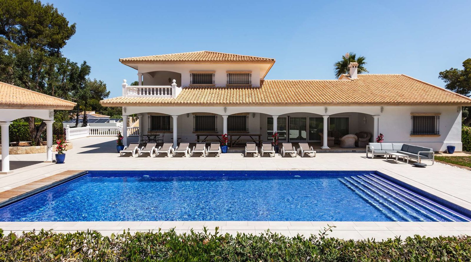 Modern Living in Traditional Spanish Homes, from Kevin Jones Construction.